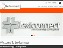 Tablet Screenshot of lexiconnect.co.uk